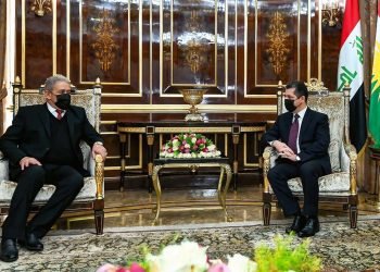 مەسروور بارزانی و سەرۆکێ دەزگەھێ ئاساییشا نشتیمانیا ئیراقێ کۆم بوون