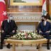 نێچیرڤان بارزانی دگەل وەزێرێ بەرگرییا تورکیا کۆم بوو
