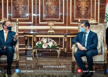مه‌سرور بارزانى پێشوازی ل باڵیۆزێ هۆڵەندا ل ئیراقێ كر