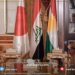 سەرۆك بارزانی پێشوازی ل بالیۆزێ ژاپۆنێ ل ئیراقێ كر