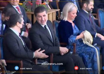 جینین پلاسخارت ب جلكێن كوردى پشكدارى قه‌داسێ ببوو