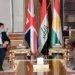 سەرۆک بارزانی و بالیۆزێ بریتانیا کۆم بوون