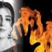 كچهكا كورد ب دهستێ دهستگرتییێ خوه هاته سۆتن
