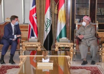 سەرۆك بارزانی پێشوازی ل بالیۆزێ بریتانیا كر