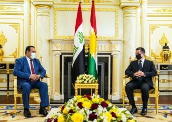 مه‌سرور بارزانى پێشوازی ل شانده‌کێ بلندێ حزبا( الأمة )یا عێراقی كر