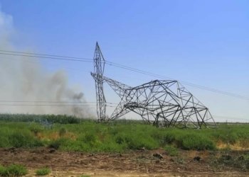 کەرکووك.. حەفت تاوه‌رێن ڤه‌گوهاستنا کارەبێ هاتن په‌قاندن