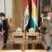 سەرۆك بارزانی پێشوازی ل كۆنسۆڵێ گشتیی فەڕەنسا كر