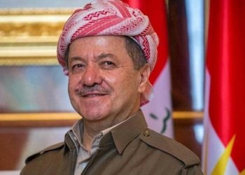 سه‌رۆك بارزانى پیرۆزباهى ل له‌تیف ره‌شیدى كر