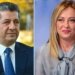 سهرۆكا نوو یا وهزیرێن ئیتالیا نامهیهك بۆ مهسرور بارزانى هنارت