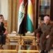 سەرۆک بارزانی پێشوازی ل شاندێ فیدڕاسیۆنا نیشتیمانی یا شه‌ركه‌رێن دێرین یێن فرەنسا كر