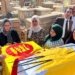 ل نه‌جه‌فێ ئالایێ كوردستانێ ل سه‌ر مه‌زارێ له‌یلا قاسمێ هاته‌ دانان