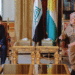 سه‌رۆك بارزانى پێشوازى ل كونسۆلێ گشتییێ فره‌نسا ل هه‌ولێرێ كر