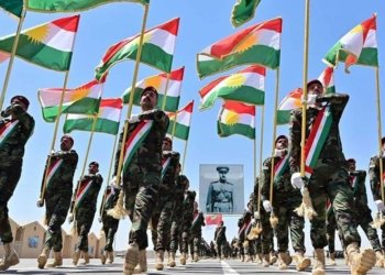 وەزارەتا پێشمەرگەیی: پلەیێن 373 ئەفسەران دهێنه‌ بلند كرن