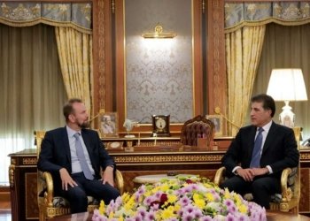 بالیۆزێ ئێكهتییا ئورۆپا ل عیراقێ بۆ خاتر خواستنێ سهرهدانا نێچیرڤان بارزانى كر