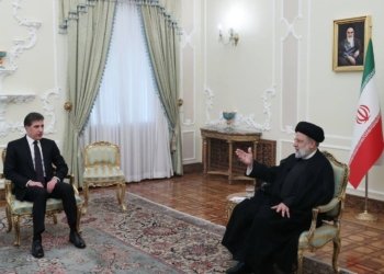 ئیبراهیم رەئیسی بۆ نێچیرڤان بارزانی: هه‌موو ده‌ما ئیران پشته‌ڤان و دۆسته‌كێ مه‌زنه بۆ عێراقێ و کوردستانێ
