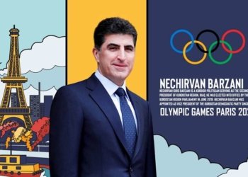 نێچیرڤان بارزانى دێ پشكدارییێ دئاهه‌نگا ده‌ستپێكرنا ئۆلمپیادێن پاریسێدا كه‌ت