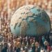 بزانە هژمارا ئاكنجییێن جیهانێ ل سالا 2024 ێ چەند زێده‌ بووینه‌؟