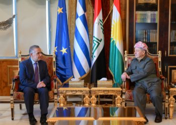 “دووپاتی ل په‌یوه‌ندییێن هەرێمێ و یۆنانێ هاتنه‌كرن”