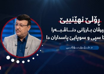 ڕۆلێ نهێنییێ نێچیرڤان بارزانی دناڤبەرا کۆچکا سپی و سوپایێ پاسداران دا