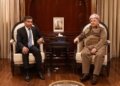 سەرۆک بارزانی پێشوازی ل سکرتێرێ گشتییێ پڕۆژێ نیشتیمانی یێ عێراقی كر