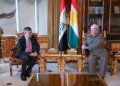 سەرۆک بارزانی پێشوازی ل كاربرێكەرێ کارێن بالیۆزخانا ئەمریکا ل عێراقێ كر
